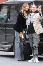 KELLY BENSIMON Out with a Friend in New York 03/25/2022