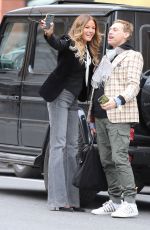 KELLY BENSIMON Out with a Friend in New York 03/25/2022