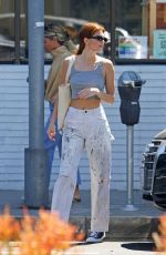 KENDALL JENNER Leaves Still Life Studio in Santa Monica 03/24/2022