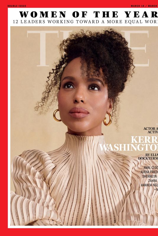 KERRY WASHINGTON in Time Magazine, Women of the Year 2022 Issue