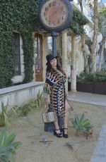 KEYLA WOOD Arrives at Pre-Oscar Event at AG Fashion Club & Attic Koncept in West Hollywood 03/22/2022