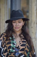 KEYLA WOOD Arrives at Pre-Oscar Event at AG Fashion Club & Attic Koncept in West Hollywood 03/22/2022