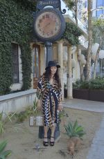 KEYLA WOOD Arrives at Pre-Oscar Event at AG Fashion Club & Attic Koncept in West Hollywood 03/22/2022