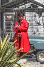 KHLOE KARDASHIAN and KRIS JENNER Film at an Animal Sanctuary in Ventura County 03/10/2022