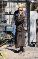 KHLOE KARDASHIAN and KRIS JENNER Film at an Animal Sanctuary in Ventura County 03/10/2022