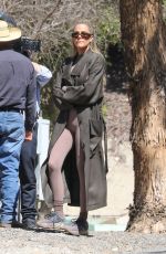 KHLOE KARDASHIAN and KRIS JENNER Film at an Animal Sanctuary in Ventura County 03/10/2022