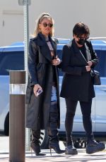 KHLOE KARDASHIAN and KRIS JENNER Out in Los Angeles 03/10/2022