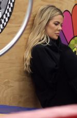 KHLOE KARDASHIAN at Her Daughter Gymnastics Class in Woodland Hills 03/04/2022