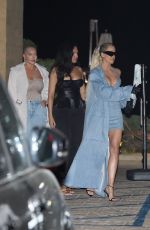 KHLOE KARDASHIAN at Nobu in Malibu 03/23/2022