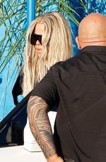 KHLOE KARDASHIAN Leaves Gymnastics Class in Los Angeles 03/18/2022