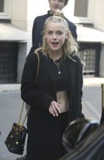 KIERNAN SHIPKA Leaves Her Hotel in Paris 03/05/2022