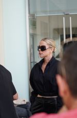 KIM and KHLOE KARDASHIAN at Lavo Ristorante in West Hollywood 03/16/2022