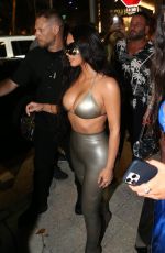 KIM and KHLOE KARDASHIAN Leaves SKIMS Pop-up Shop in Miami 03/19/2022