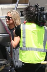 KIM and KHLOE KARDASHIAN Touch Down at Van Nuys Airport 03/20/2022