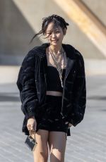 KIM JENNIE at Chanel Show at Paris Fashion Week 03/08/2022