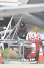 KIM KARDASHIAN Arrives in Miami in Her New Private Jet 03/19/2022