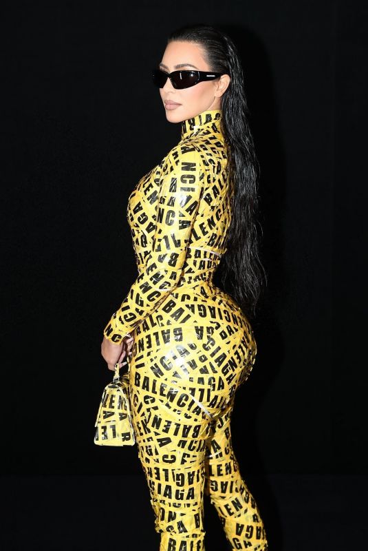 KIM KARDASHIAN at Balenciaga Fashion Show in Paris 03/06/2022