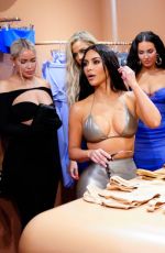 KIM KARDASHIAN at Her Skims Pop up Shop in Miami 03/19/2022