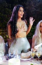 KIM KARDASHIAN at Her Skims Pop up Shop in Miami 03/19/2022