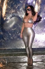 KIM KARDASHIAN at Her Skims Pop up Shop in Miami 03/19/2022