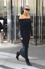KIM KARDASHIAN Leaves Vogue Offices in New York 03/22/2022