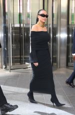 KIM KARDASHIAN Leaves Vogue Offices in New York 03/22/2022