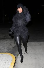 KIM KARDASHIAN Night Out in Beverly Hills 03/15/2022