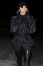 KIM KARDASHIAN Night Out in Beverly Hills 03/15/2022