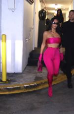 KIM KARDASHIAN Out and About in Miami 03/19/2022