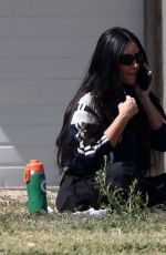 KIM KARDASHIAN Out in Los Angeles 03/13/2022
