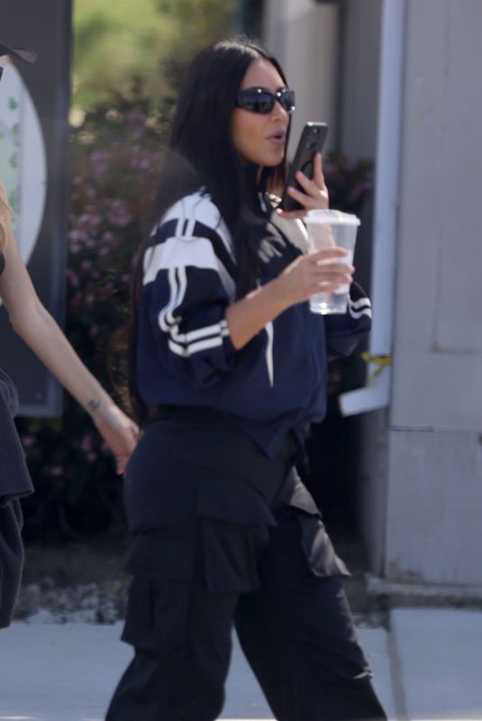 KIM KARDASHIAN Out in Los Angeles 03/13/2022
