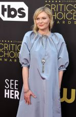 KIRSTEN DUNST at 27th Annual Critics Choice Awards in Los Angeles 03/13/2022