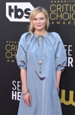 KIRSTEN DUNST at 27th Annual Critics Choice Awards in Los Angeles 03/13/2022