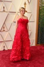 KIRSTEN DUNST at 94th Annual Academy Awards at Dolby Theatre in Los Angeles 03/27/2022