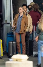 KIRSTEN DUNST on the Set of Civil War in Atlanta 03/18/2022