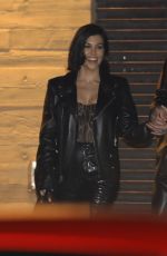 KOURTNEY KARDASHIAN and Travis Barker at Nobu in Malibu 03/25/2022