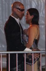 KOURTNEY KARDASHIAN and Travis Barker Leaves Vanity Fair Oscar Party in Beverly Hills 03/27/2022