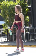 KRISTEN BELL Heading to Workout in Los Feliz 03/11/2022