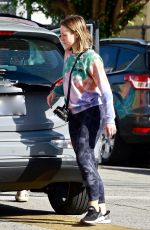 KRISTEN BELL Heading to Yoga Class in Los Angeles 03/10/2022