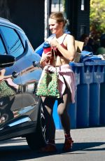KRISTEN BELL Leaves a Gym in Los Feliz 03/24/2022