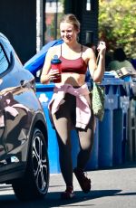 KRISTEN BELL Leaves a Gym in Los Feliz 03/24/2022