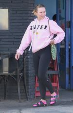 KRISTEN BELL Leaves Workout at Her Favorite Los Feliz Gym 03/29/2022