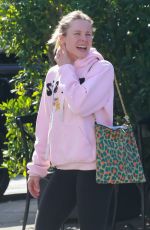 KRISTEN BELL Leaves Workout at Her Favorite Los Feliz Gym 03/29/2022