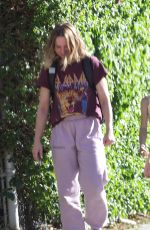 KRISTEN BELL Out and About in Los Angeles 03/02/2022