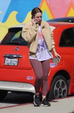KRISTEN BELL Out and About in Los Angeles 03/21/2022