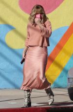 KRISTEN BELL Out in Los Angeles 02/28/2022