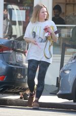 KRISTEN BELL Out in Los Feliz 03/08/2022