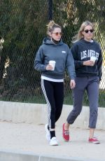 KRISTEN STEWART and DYLAN MEYER Out in Los Feliz 03/01/2022