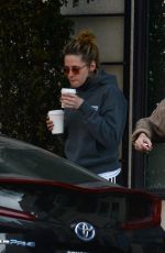 KRISTEN STEWART and DYLAN MEYER Out in Los Feliz 03/01/2022