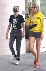 KRISTEN STEWART and DYLAN MEYER Out Shopping in West Hollywood 03/14/2022